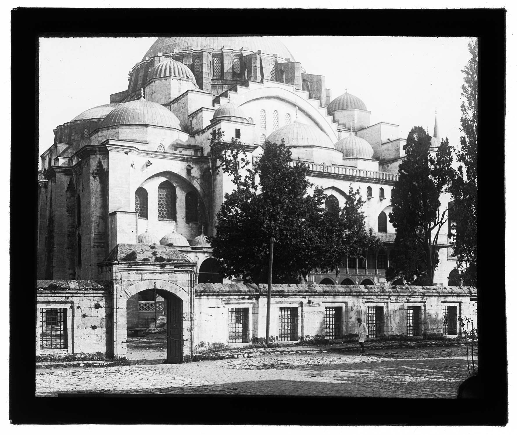 Elévation extérieure de la mosquée